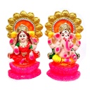 Mitti Laxmi Ganesh (6”)