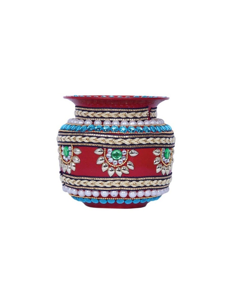 St. Steel Hand Painted Lota 4.5
