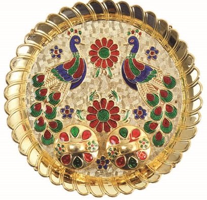 Small Puja Thali 6"