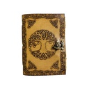 Spiritual Roots Blank Leather Journal