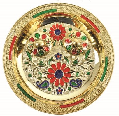 Small Puja Thali 6"