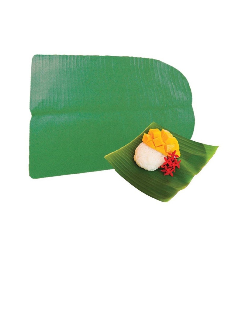 Banana Leaf Plate (Pack of 100) (14” x 18”)