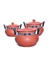 Round Handi Set with Handle (Set of 3)