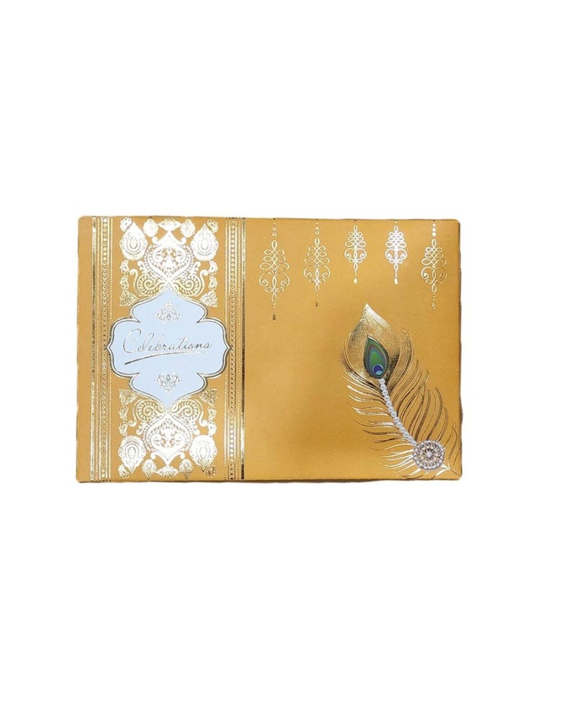 - 91300 Mithai Box (8” x 5.5” x 1.5”)