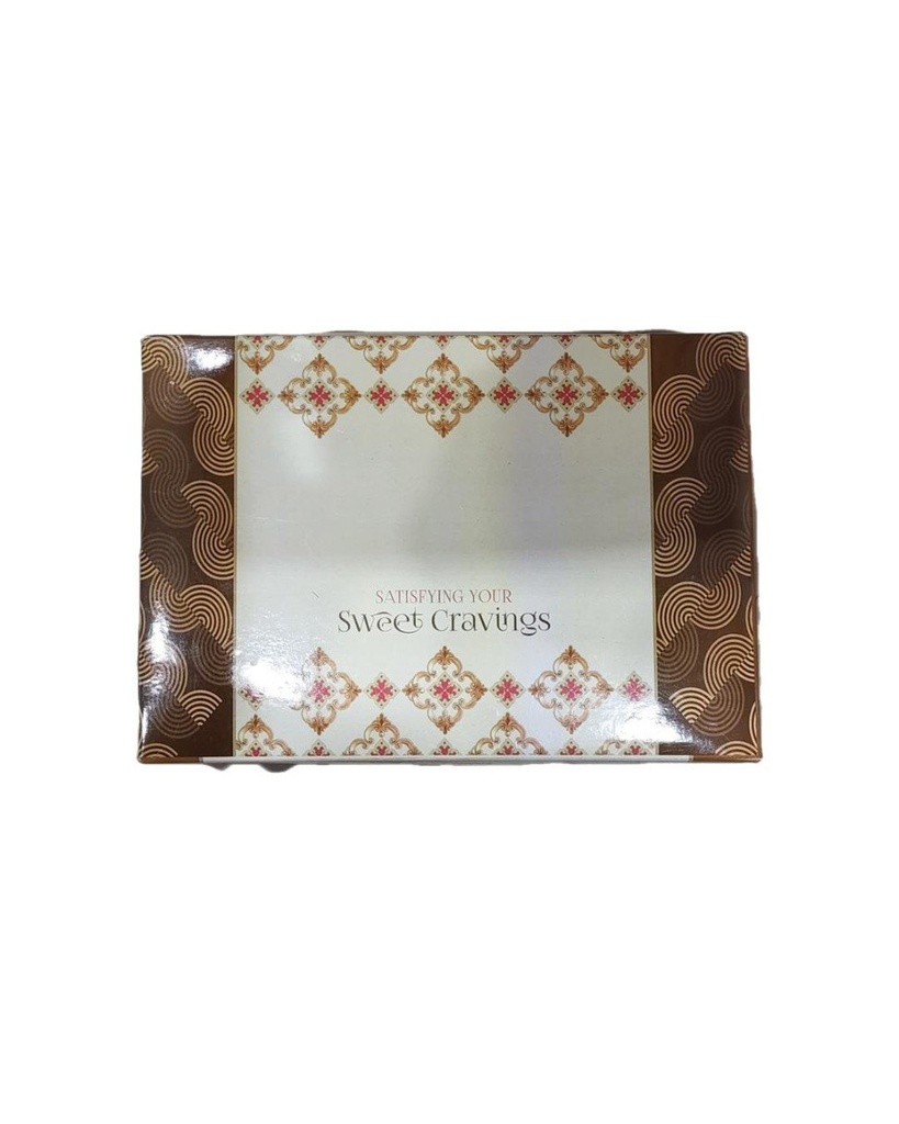 - 91300 Mithai Box (8” x 5.5” x 1.5”)