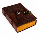 Leather Embossed Evil Eye Tree Journal – 5" x 7"