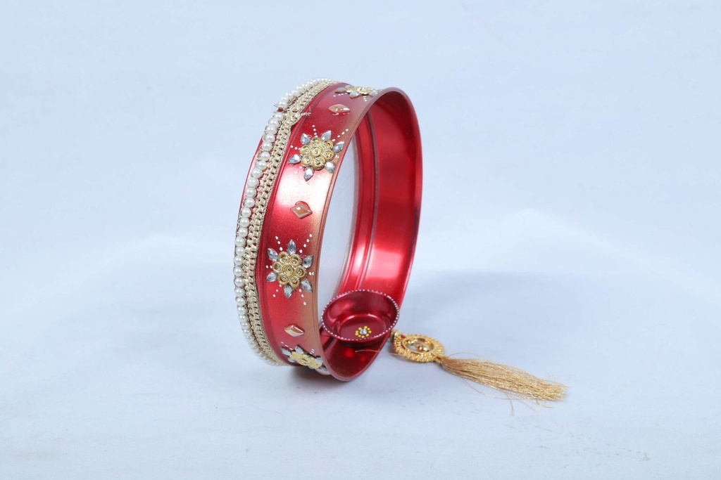 KarvaChauth  Decorative Jaali with Diya (7”)