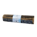 Sodalite Elements Wooden Coffin Box