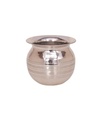 St. Steel Lota (4”)