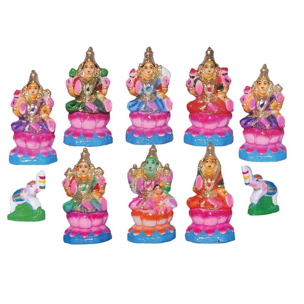 Ashatalaxmi Set of 10 (7”)
