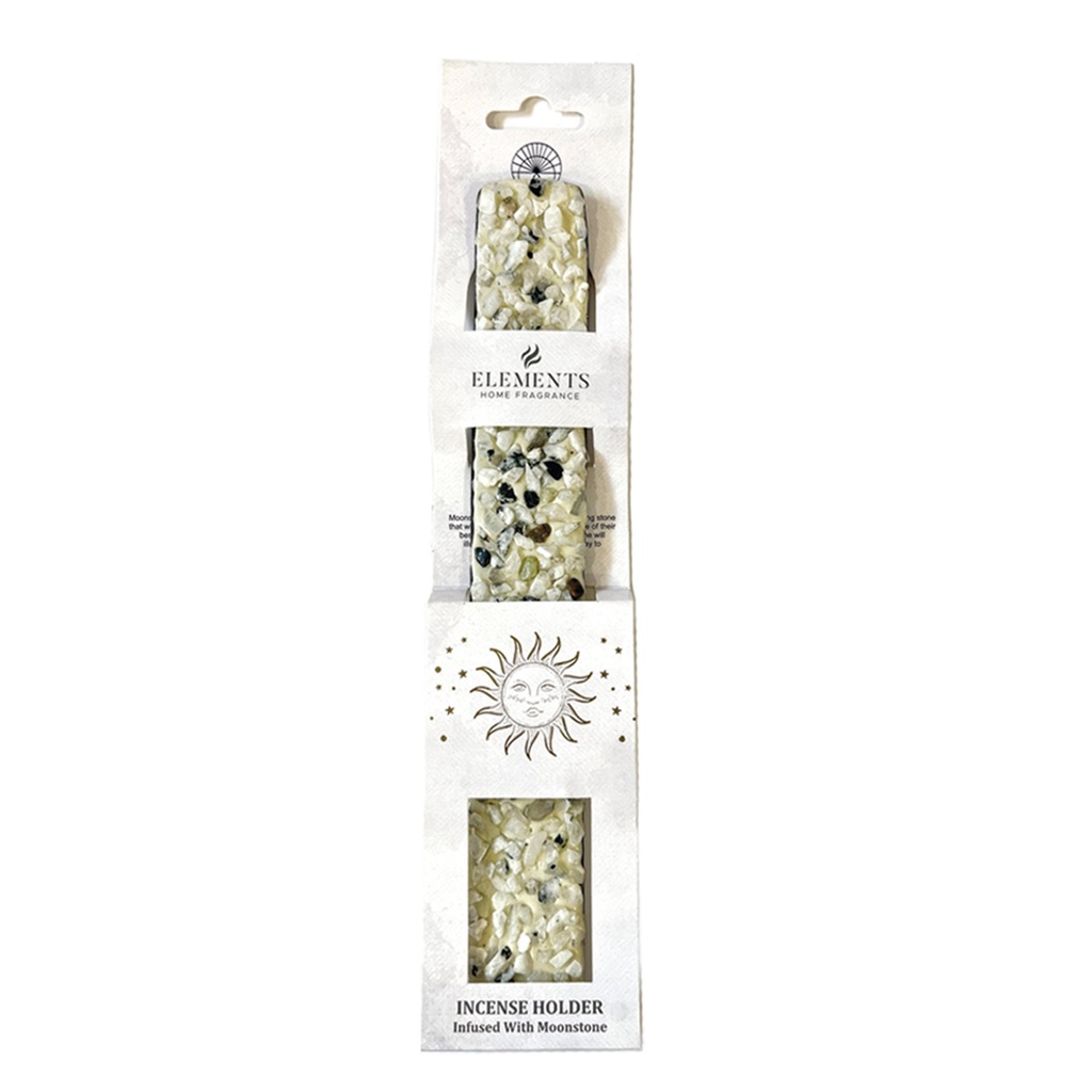 [14616] Moonstone Elements Incense Ash Catcher