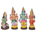 Ram Darbar Set of 4 (8”)