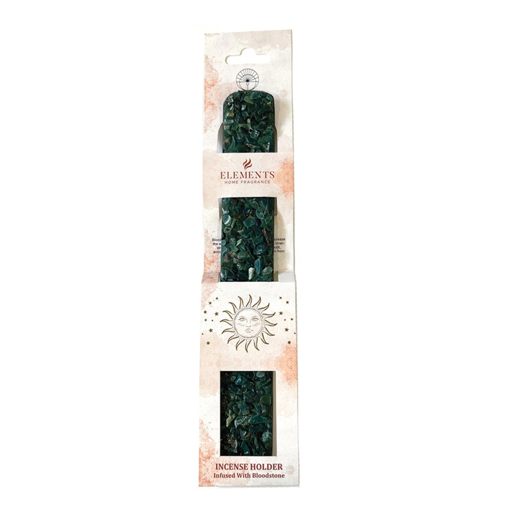 [14617] Bloodstone Elements Incense Ash Catcher