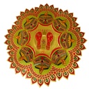 Rangoli Sticker (15”) Pack of 5