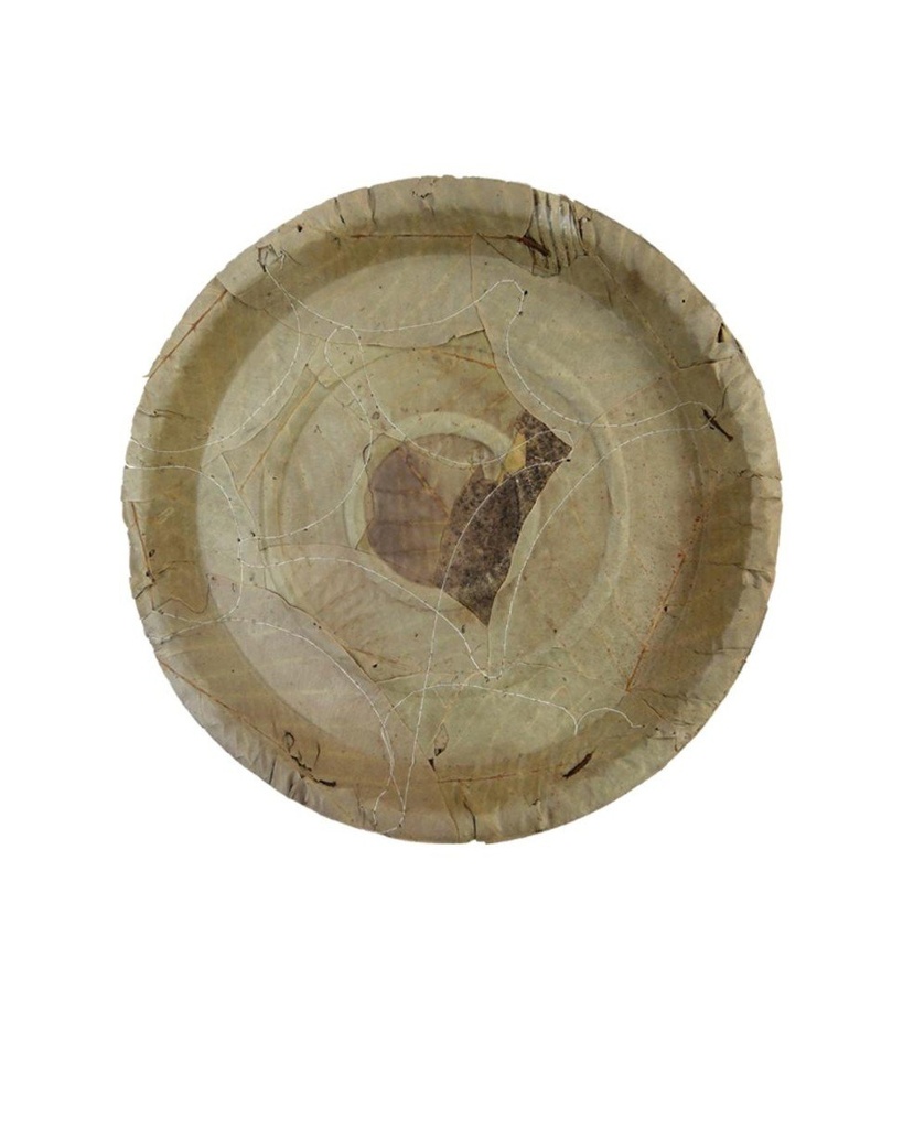 Natural leaf plate (Pack of 25) (13”)