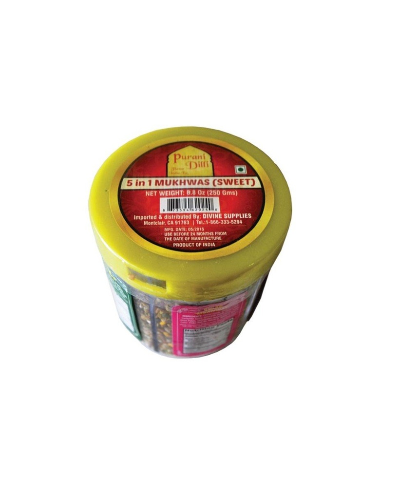 5 in 1 Sweet Mukhwaas (250 gms.)