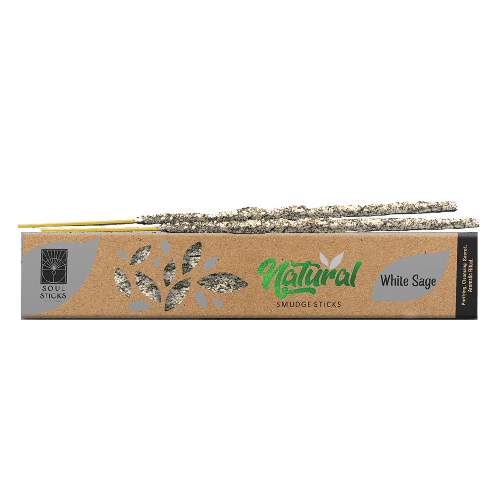 [14636] White Sage Natural Smudge Sticks – 15g