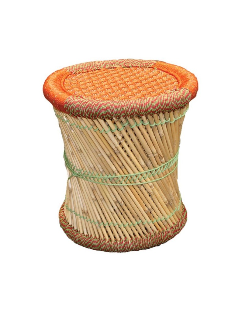 Hand Made Cane Chair (H: 17”, W: 16”)