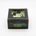 Green Jade Crystal Smudge Candle