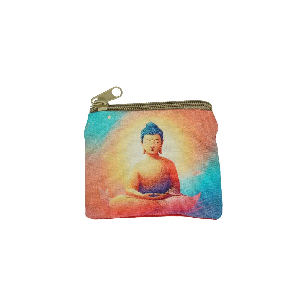 [14713] Buddha Coin Purse – 3.5" x 4"