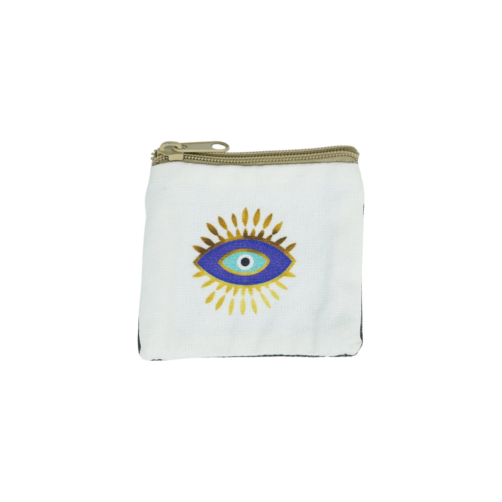 [14726] Evil Eye Coin Purse – 3.5" x 4"