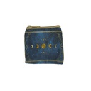 Moon Phase Blue Coin Purse – 3.5" x 4"