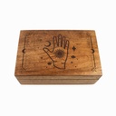 Mystic Palm Wooden Box – 4" x 6"