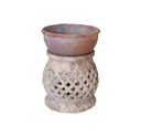 Soapstone Oil Lamp – 3.5" (Style 11)