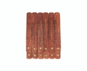 11" Sunburst Wooden Ash Catchers – Set of 12
