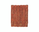 11" Moon Brass Inlaid Wooden Ash Catchers – Set of 12
