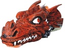 Red Dragon Incense Burner Box – 11" Polyresin