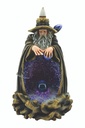 Blue Spell Casting Wizard Backflow Burner w/ LED – 7"