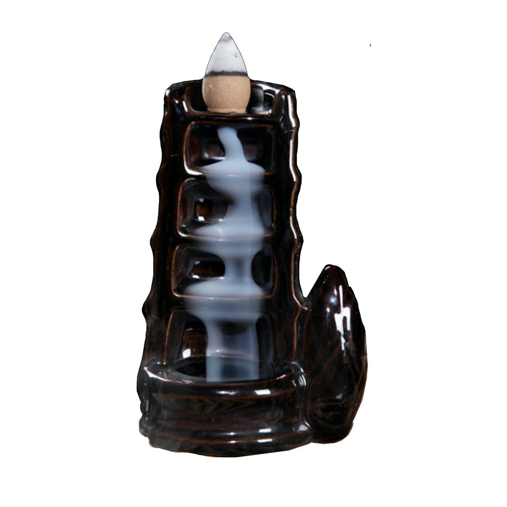 [31549] Tower Waterfall Ceramic Backflow Burner