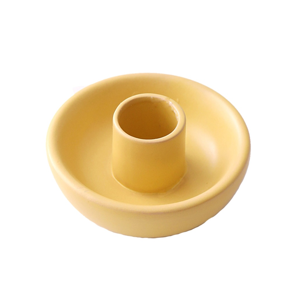 3.5" Yellow Ceramic Palo Santo Burner Bowl