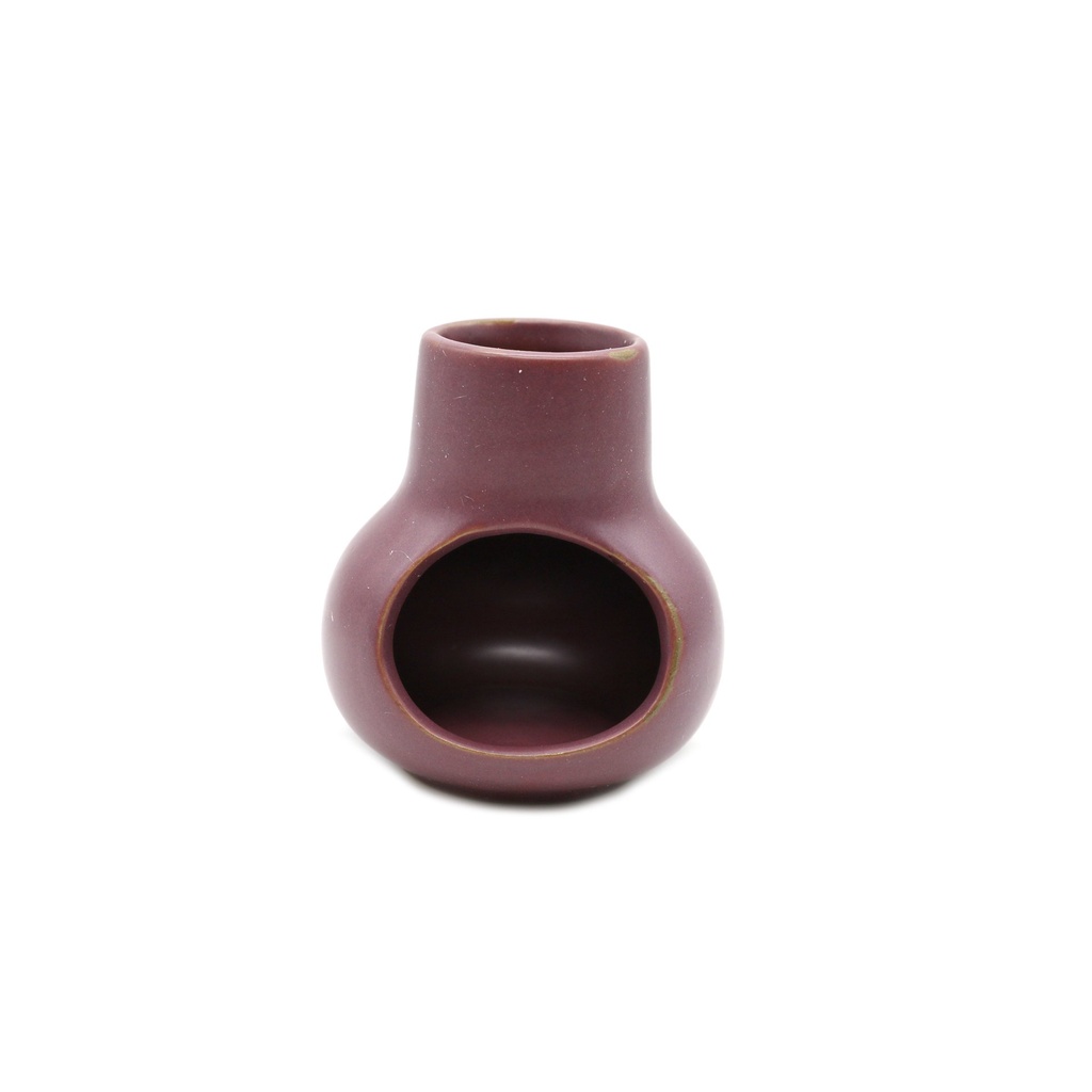[31628] Mini Purple Ceramic Palo Santo Chimney