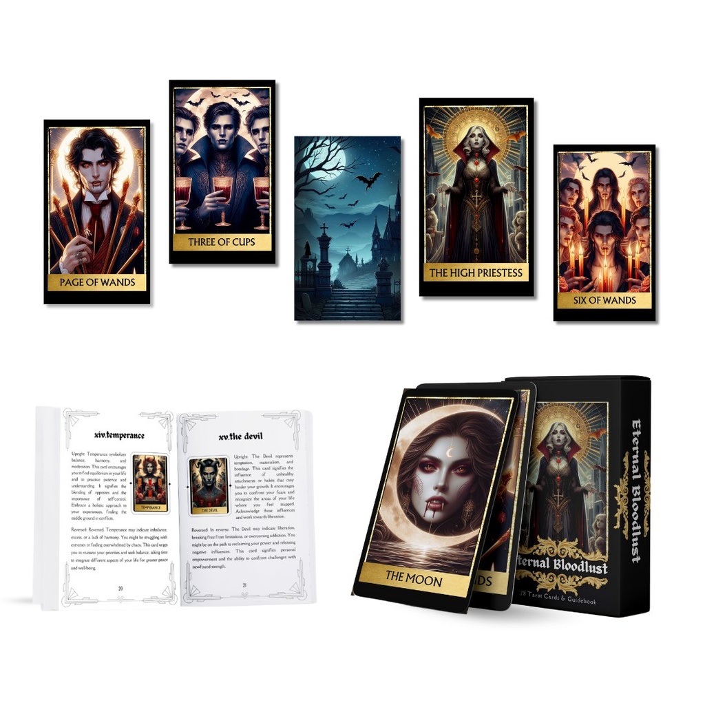 [32120] Eternal Bloodlust Tarot Card Deck