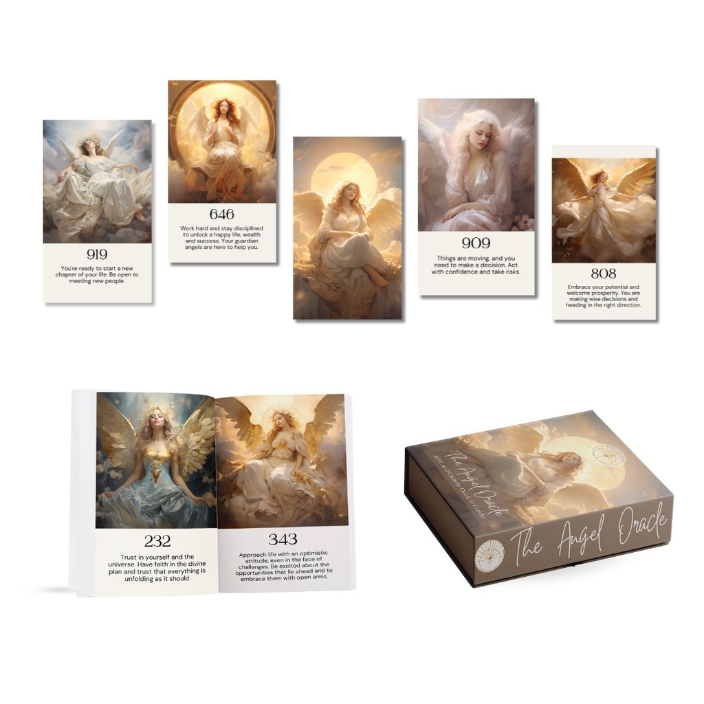 [32123] The Angel Oracle Oracle Card Deck