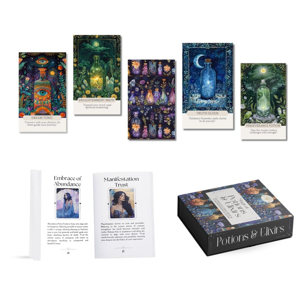 [32129] Magical Potions & Elixirs Oracle Card Deck