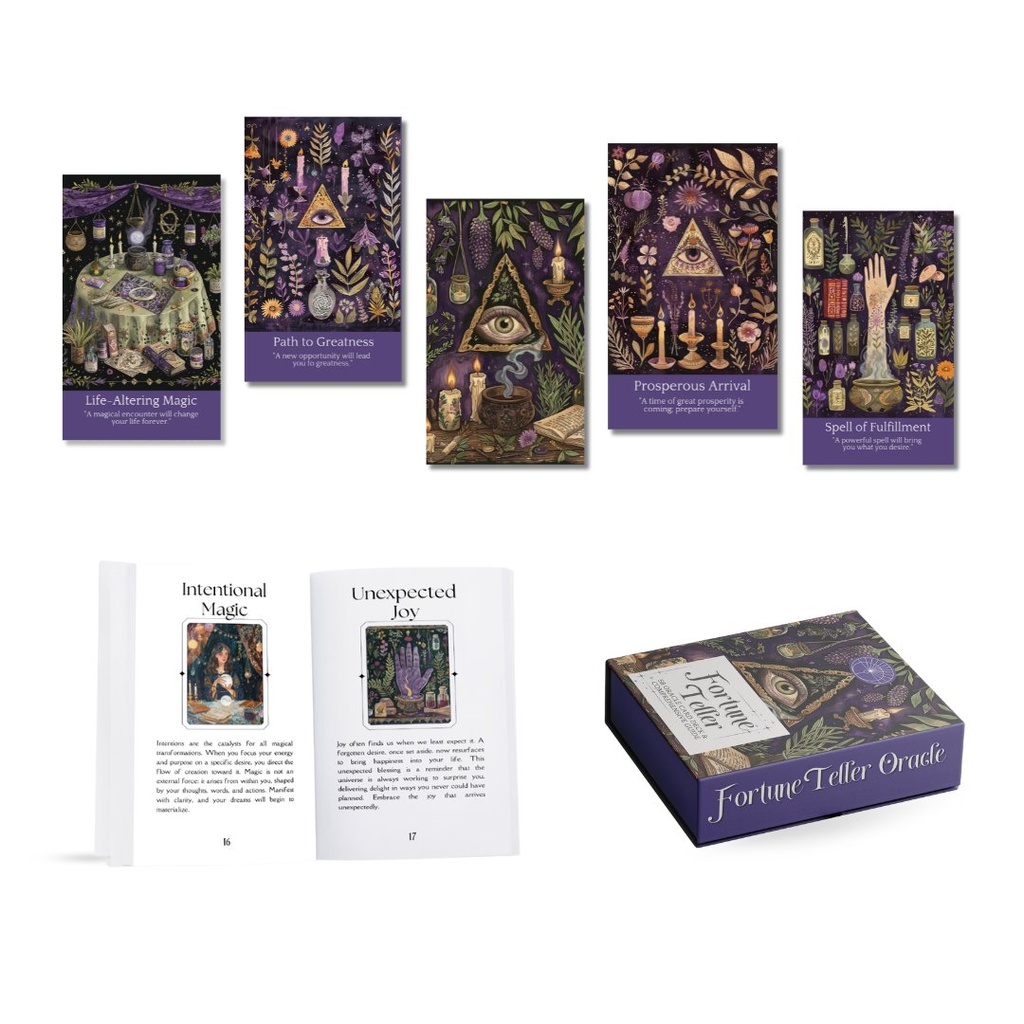 [32132] Fortune Teller Oracle Card Deck