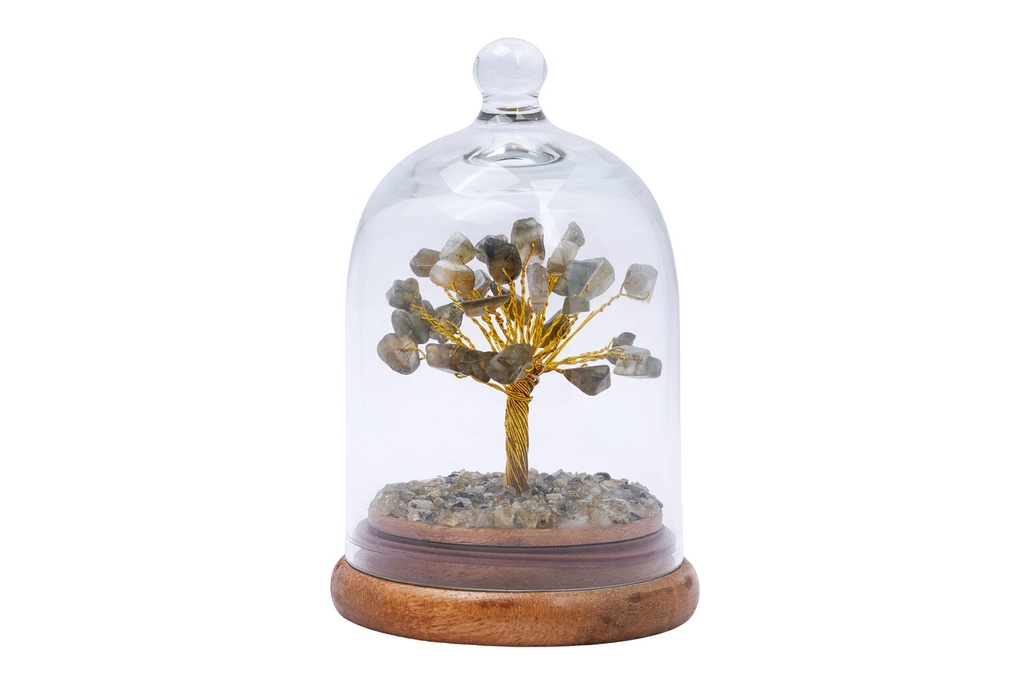 Labradorite Crystal Dome Tree