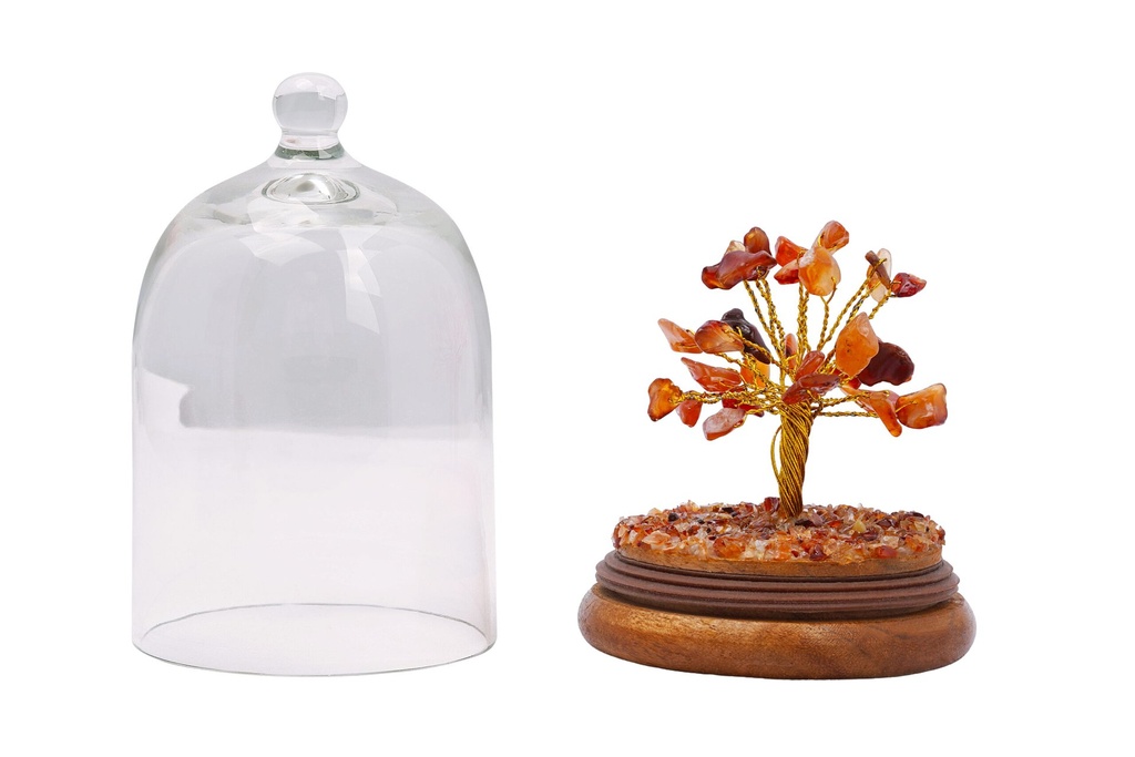 [32152] Carnelian Crystal Dome Tree