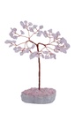 Rose Quartz Stone Crystal Tree – 60 Beads