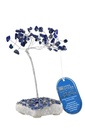Lapis Lazuli Stone Crystal Tree – 60 Beads