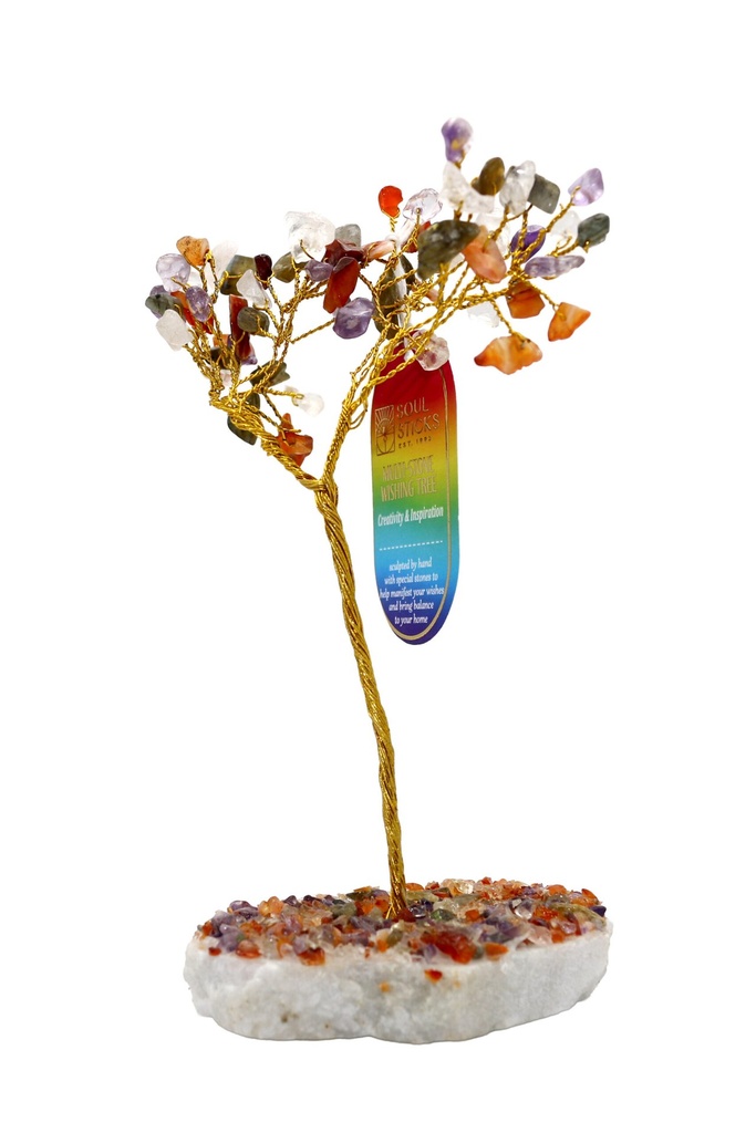 Creativity and Inspiration Stone Crystal Tree – 60 Beads