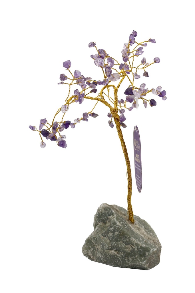 [32187] Amethyst Quartz Crystal Tree – 100 Beads