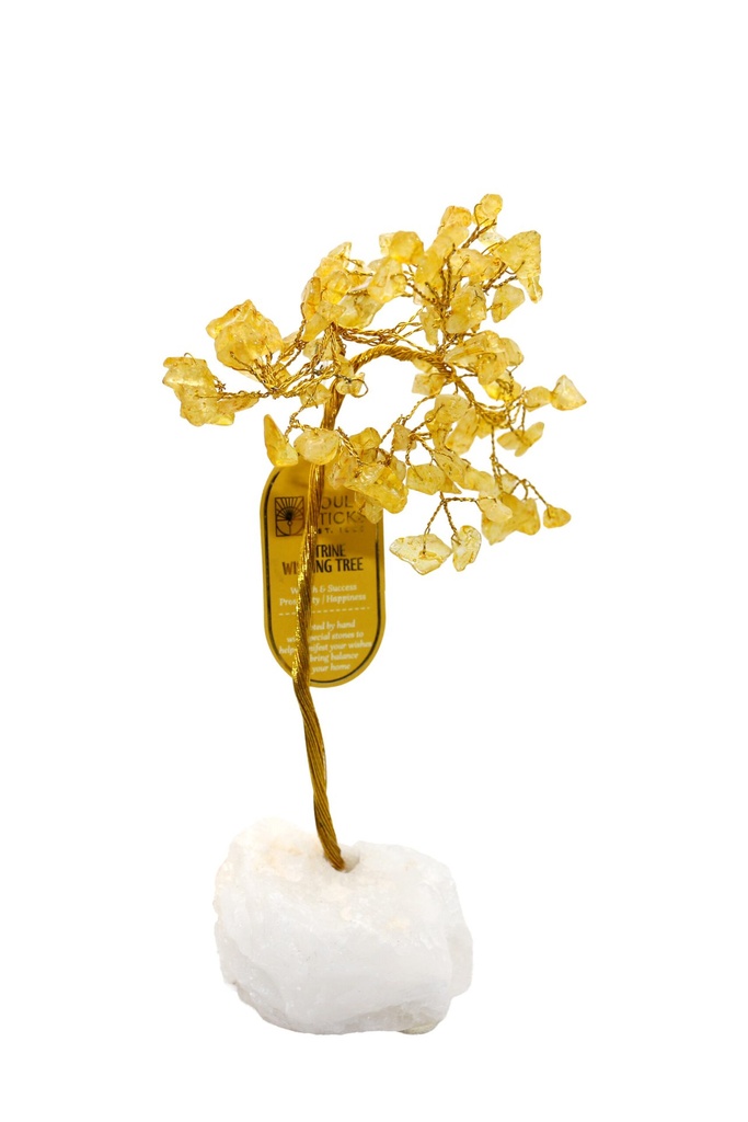 [32189] Citrine Crystal Tree – 100 Beads