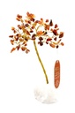 Carnelian Crystal Tree – 100 Beads